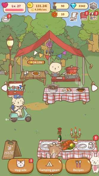 Animal Camping: Idle Camp (Анимал Кемпинг)  [МОД Меню] Screenshot 5