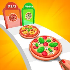 Взломанная I Want Pizza (Я хочу пиццу)  [МОД Много монет] - полная версия apk на Андроид