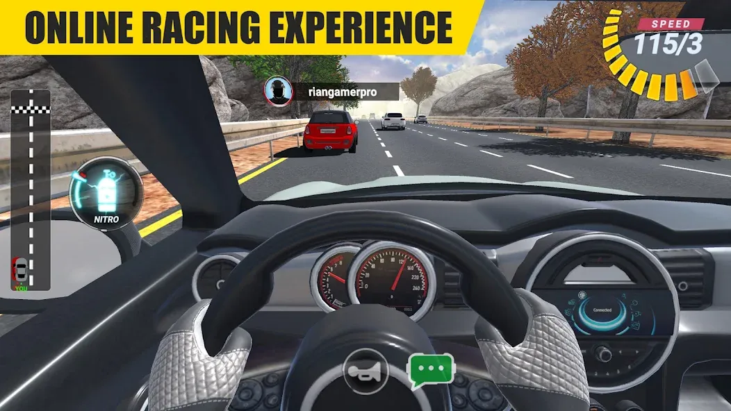 Racing Online:Car Driving Game  [МОД Много монет] Screenshot 1