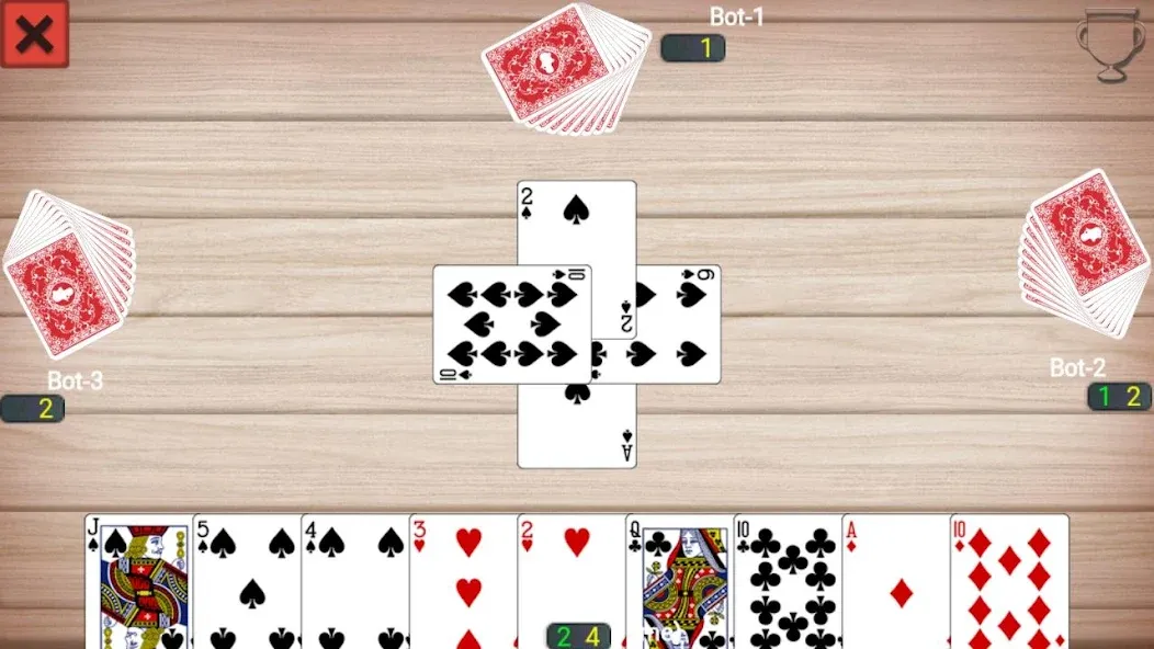 Callbreak Master - Card Game (Коллбрейк Мастер)  [МОД Все открыто] Screenshot 1