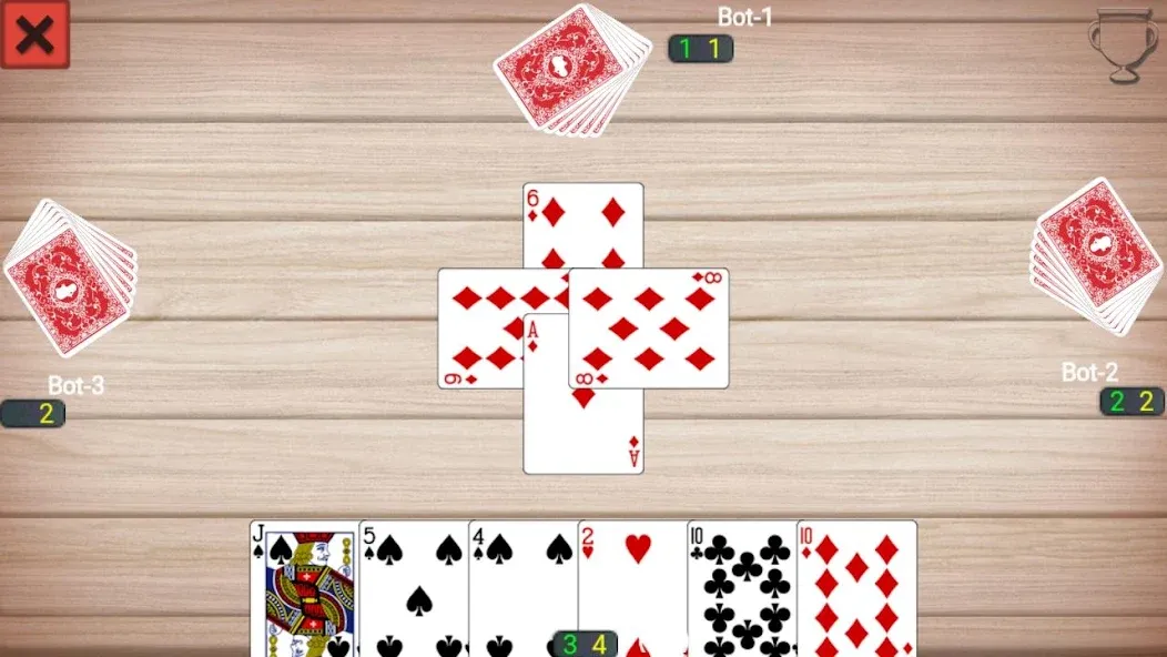 Callbreak Master - Card Game (Коллбрейк Мастер)  [МОД Все открыто] Screenshot 4