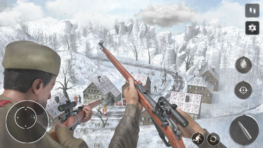 Call Of Courage : WW2 Shooting  [МОД Unlimited Money] Screenshot 4