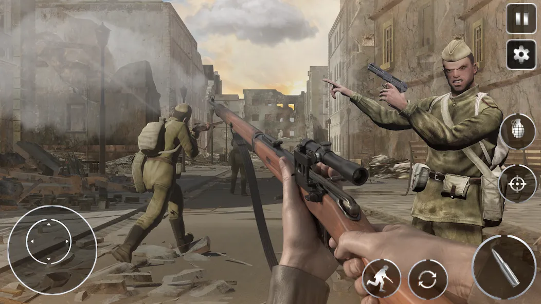 Call Of Courage : WW2 Shooting  [МОД Unlimited Money] Screenshot 5