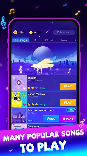 Beat Piano Dance:music game (Маджик Пиано Тайлз)  [МОД Mega Pack] Screenshot 5