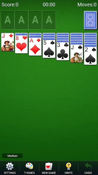 Solitaire -Klondike Card Games  [МОД Много монет] Screenshot 1