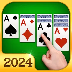 Взломанная Solitaire -Klondike Card Games  [МОД Много монет] - последняя версия apk на Андроид