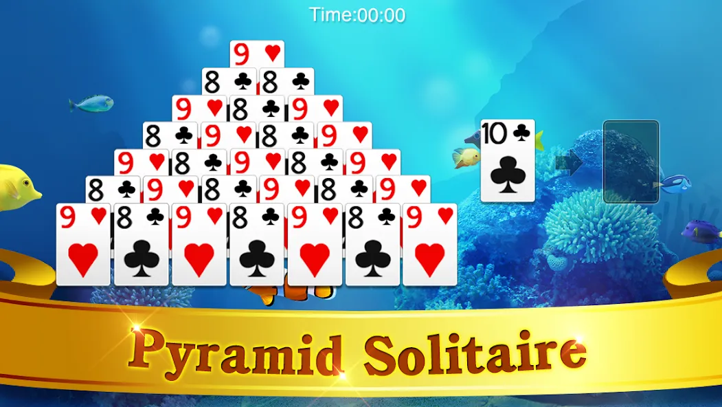 Pyramid Solitaire  [МОД Много денег] Screenshot 5