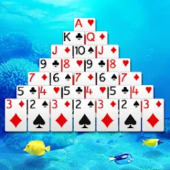 Взлом Pyramid Solitaire  [МОД Много денег] - последняя версия apk на Андроид