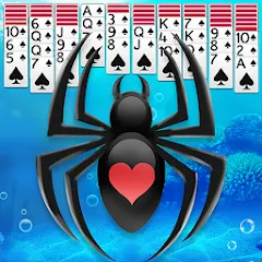 Скачать взлом Spider Solitaire  [МОД Много денег] - последняя версия apk на Андроид