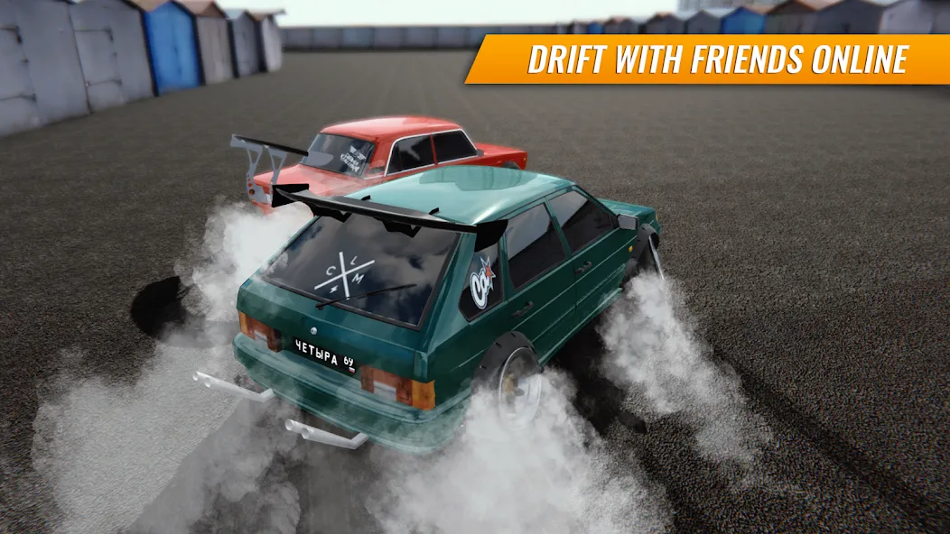 Russian Car Drift (Ар Си Ди в случае сокращения)  [МОД Menu] Screenshot 1