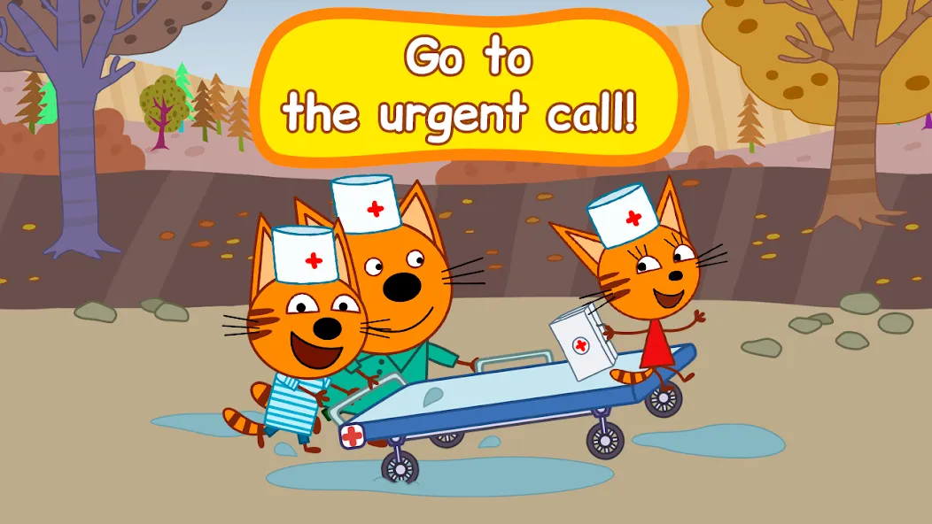 Kid-E-Cats: Animal hospital  [МОД Много денег] Screenshot 4