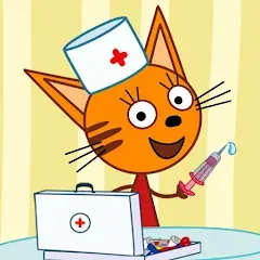 Взлом Kid-E-Cats: Animal hospital  [МОД Много денег] - стабильная версия apk на Андроид