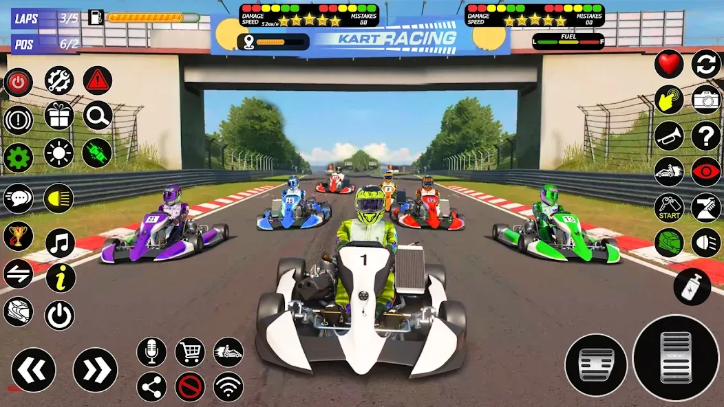 Buggy Race: Kart Racing Games  [МОД Бесконечные деньги] Screenshot 2