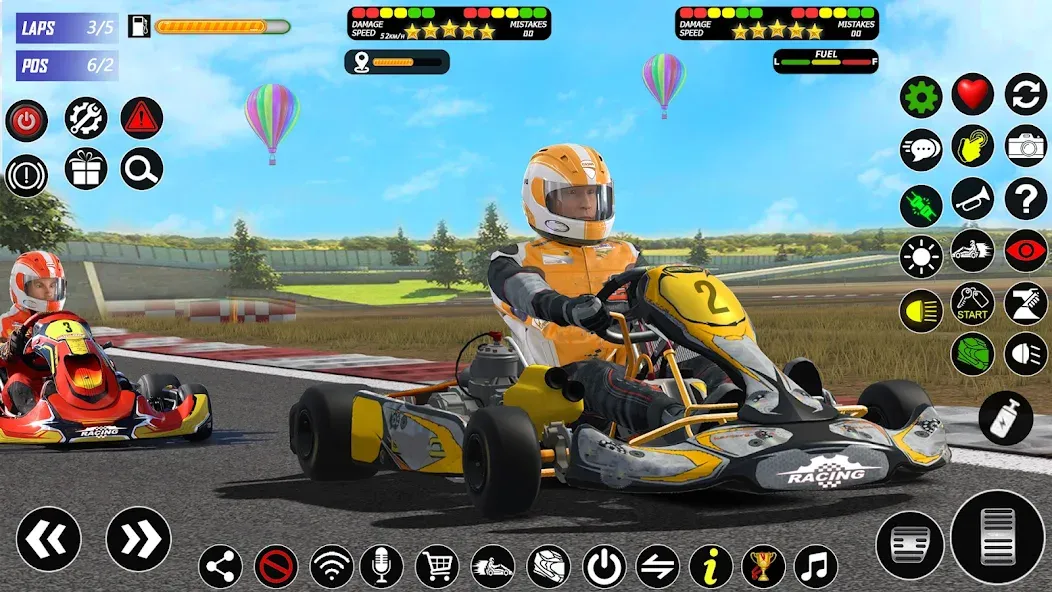 Buggy Race: Kart Racing Games  [МОД Бесконечные деньги] Screenshot 4