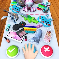 Взломанная fidget trading: trade toys 3D (фиджет трейдинг)  [МОД Много монет] - полная версия apk на Андроид