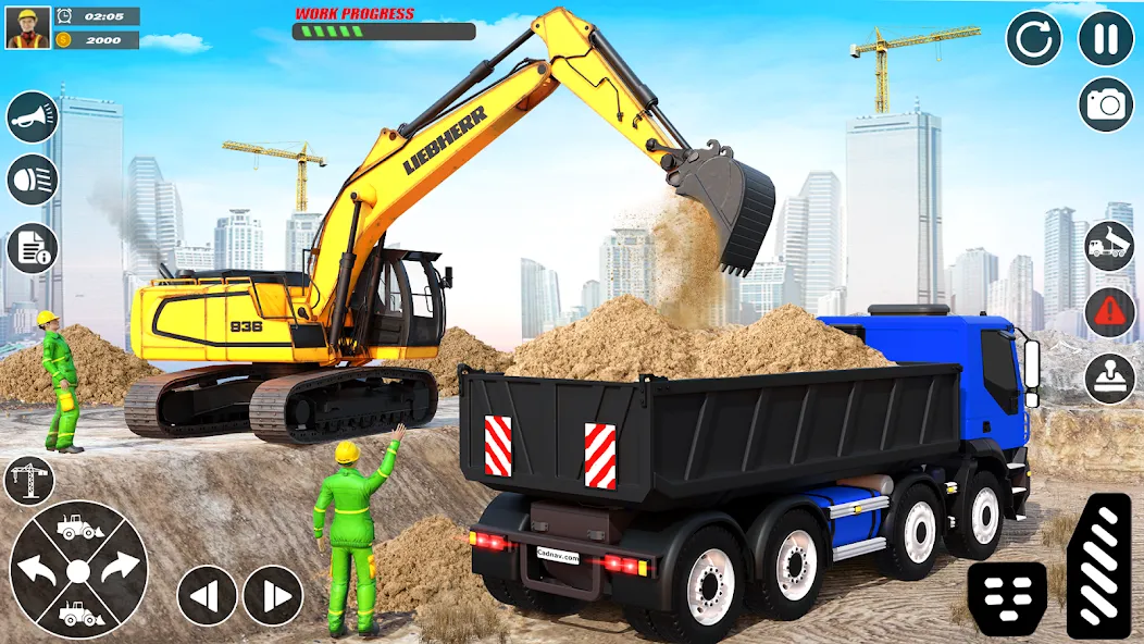 City Builder Construction Sim (Сити Билдер Констракшн Сим)  [МОД Много монет] Screenshot 1