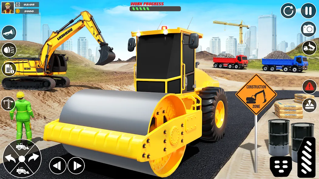 City Builder Construction Sim (Сити Билдер Констракшн Сим)  [МОД Много монет] Screenshot 2