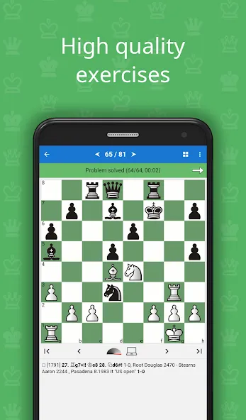 Mate in 2 (Chess Puzzles)  [МОД Unlocked] Screenshot 1