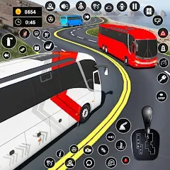 Скачать взлом Coach Bus Simulator: Bus Games (Коуч Бас Симулятор)  [МОД Unlocked] - последняя версия apk на Андроид