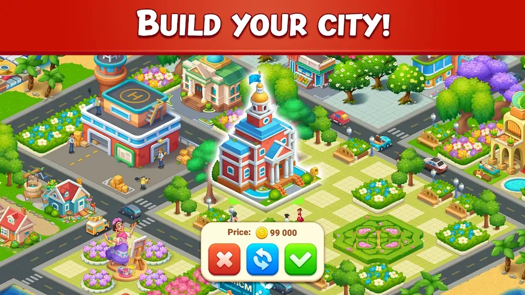 Farm City: Farming & Building (Фарм Сити)  [МОД Menu] Screenshot 4