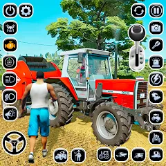 Скачать взломанную Farming Games & Tractor Games  [МОД Все открыто] - последняя версия apk на Андроид