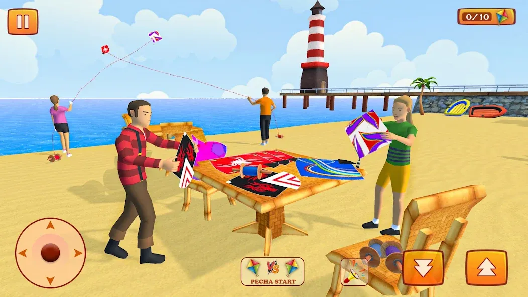 Kite Game: Kite Flying Game 3D  [МОД Unlimited Money] Screenshot 3