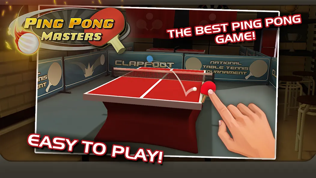 Ping Pong Masters (Пингпонг мастера)  [МОД Unlocked] Screenshot 1