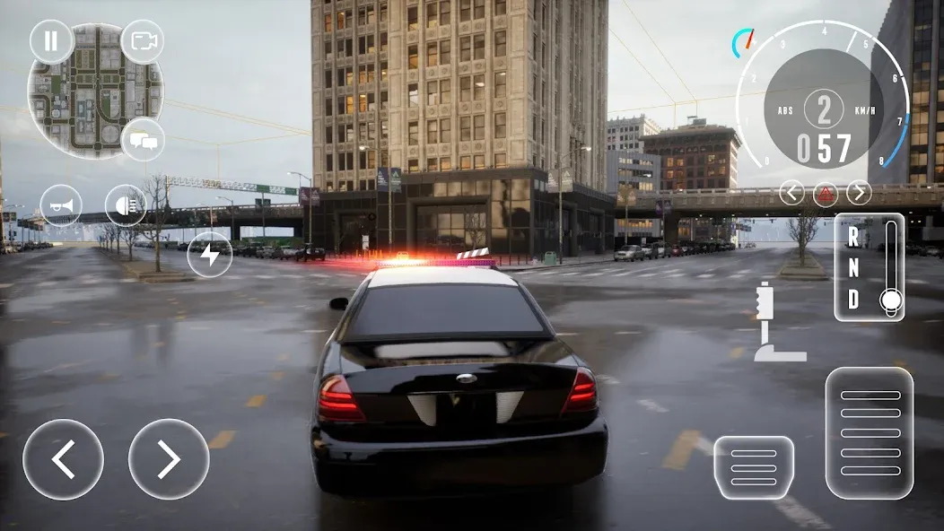 Police Car Simulator 2023 (Полицейский симулятор автомобиля 2023)  [МОД Все открыто] Screenshot 1