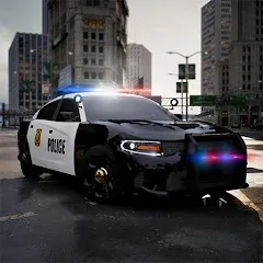 Взлом Police Car Simulator 2023 (Полицейский симулятор автомобиля 2023)  [МОД Все открыто] - полная версия apk на Андроид