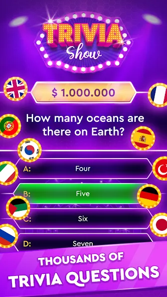 Trivia Show: TV Word Quiz Game  [МОД Menu] Screenshot 1