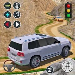 Взлом Mountain Climb 4x4 Car Games (Маунтин Клайм 4х4 игры на машинах)  [МОД Mega Pack] - последняя версия apk на Андроид