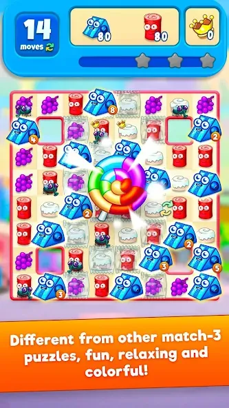 Sugar Heroes - match 3 game  [МОД Много денег] Screenshot 1