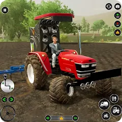 Скачать взломанную US Tractor Farming Games 3d  [МОД Unlimited Money] - полная версия apk на Андроид