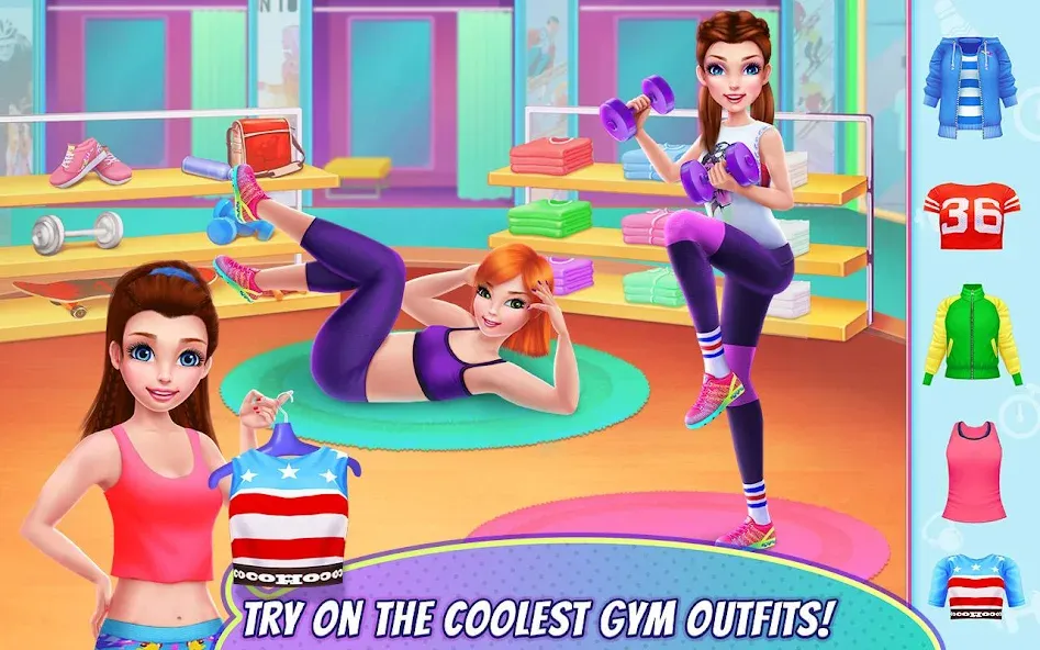 Fitness Girl - Dance & Play  [МОД Меню] Screenshot 1