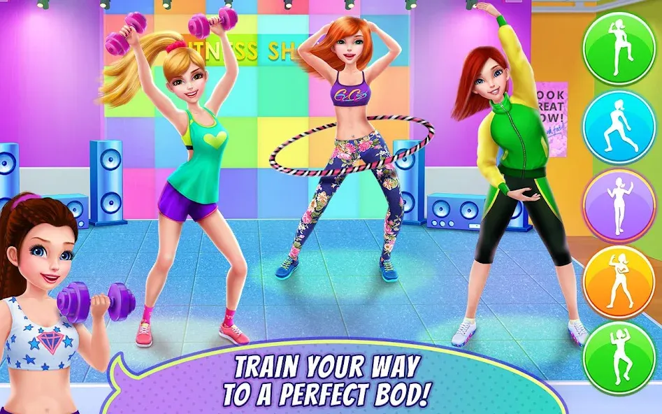 Fitness Girl - Dance & Play  [МОД Меню] Screenshot 3