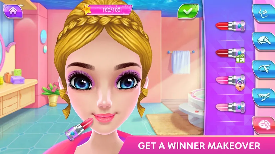 Gymnastics Superstar Star Girl  [МОД Бесконечные монеты] Screenshot 3