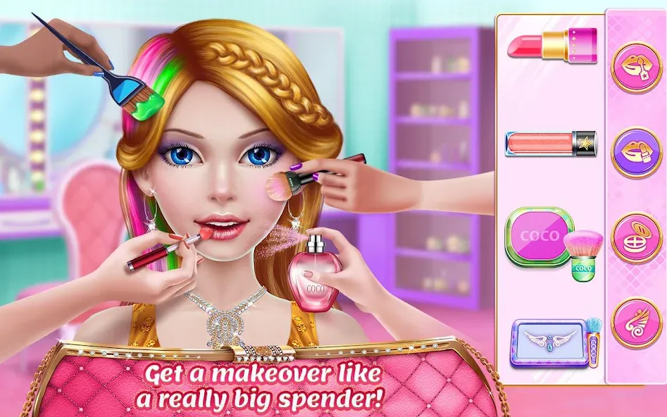 Rich Girl Mall - Shopping Game  [МОД Unlocked] Screenshot 3