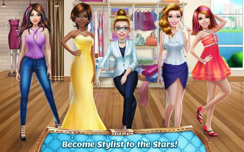 Stylist Girl: Make Me Fabulous  [МОД Все открыто] Screenshot 5