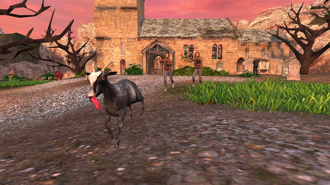 Goat Simulator (Гоут Симулятор)  [МОД Все открыто] Screenshot 4