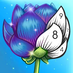 Скачать взлом Color Swipe Coloring Book game  [МОД Много денег] - полная версия apk на Андроид