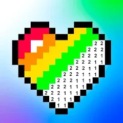 Взлом Pixel Art book・Color by number  [МОД Unlocked] - последняя версия apk на Андроид