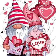 Взлом Love, Heart Coloring Book  [МОД Menu] - стабильная версия apk на Андроид