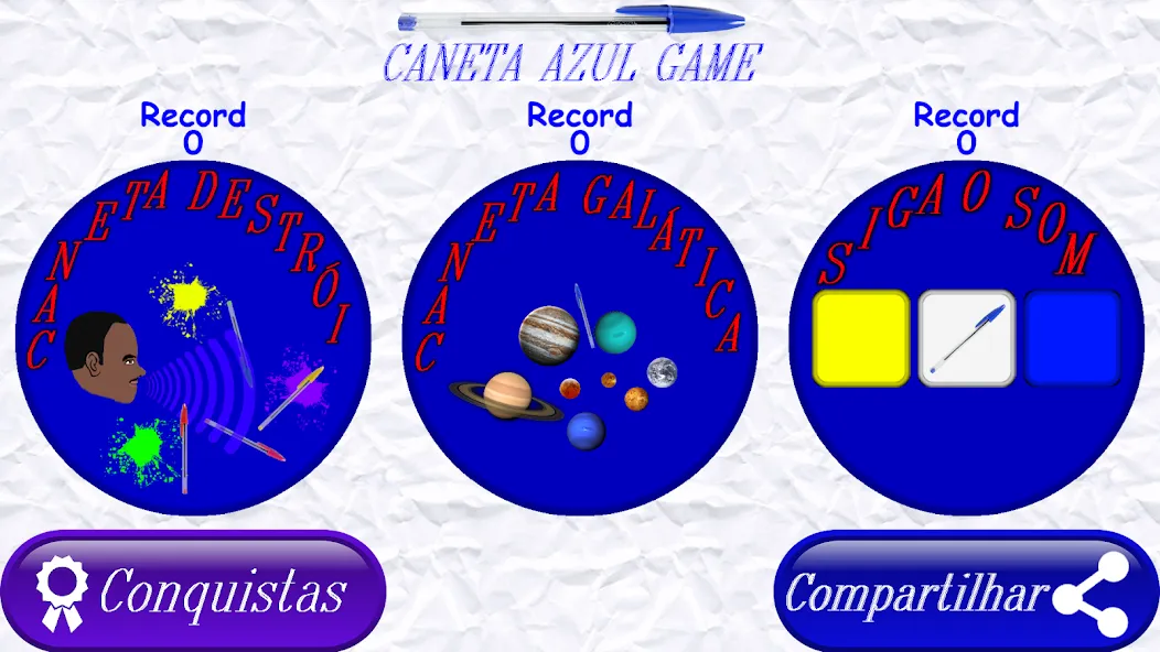 Caneta azul (Канета азул)  [МОД Бесконечные монеты] Screenshot 5