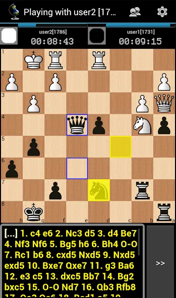 Chess ChessOK Playing Zone PGN  [МОД Бесконечные монеты] Screenshot 2