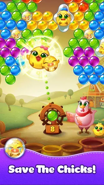 Bubble CoCo : Bubble Shooter (Бабл Коко)  [МОД Mega Pack] Screenshot 4