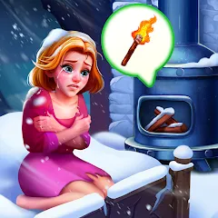 Взломанная Dream Family - Match 3 Games (вит Кранч)  [МОД Unlocked] - полная версия apk на Андроид