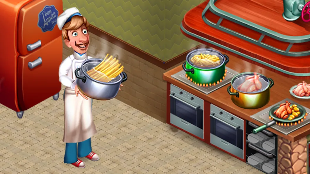 Cooking Team: Restaurant Games  [МОД Mega Pack] Screenshot 2