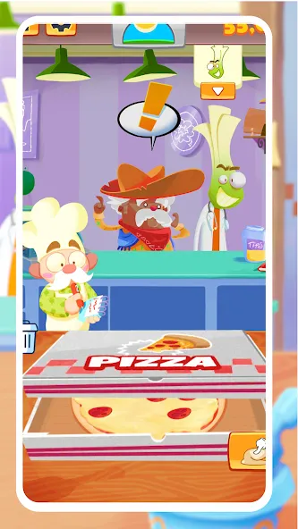 Pizza Maker - Cooking Games (Пицца Мейкер)  [МОД Много монет] Screenshot 3