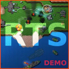 Взлом Rusted Warfare - Demo (Растущая война)  [МОД Menu] - последняя версия apk на Андроид