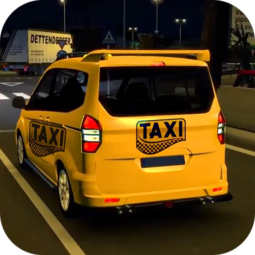 US Taxi Game 2023-Taxi Driver  [МОД Unlimited Money] Screenshot 1